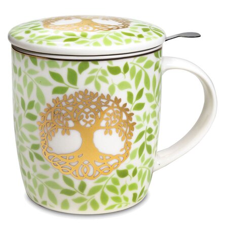 Mug avec infuseur métal arbre de vie