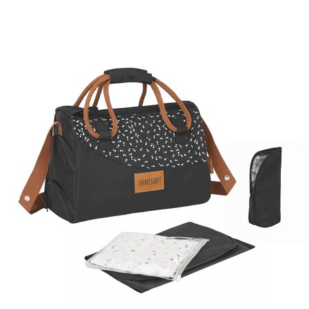 Badabulle sac à langer pour bébé pocketstyle beige et noir