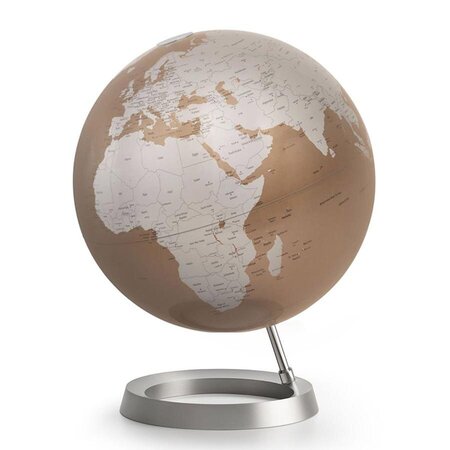 Globe terrestre Full Circle Vision Ø 30 cm Marron