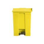 Collecteur à pédale Slim Jim, 68 litres, jaune RUBBERMAID