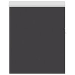vidaXL Armoire d'évier avec lavabo intégré Gris Aggloméré
