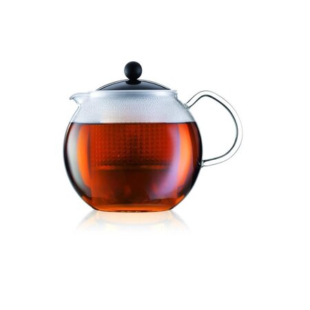 BODUM ASSAM Théiere piston filtre plastique 1,5L noir