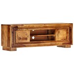 vidaXL Meuble TV 118 x 30 x 40 cm Bois de Sesham massif
