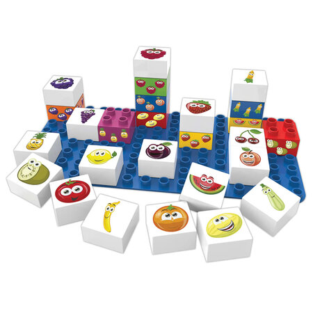 Biobuddi blocs de construction 27 pcs fruits bb-0003