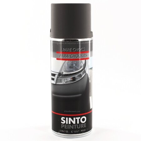 Bombe de peinture pour pare choc - gris moyen - sinto