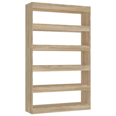 vidaXL Bibliothèque/Séparateur de pièce Chêne Sonoma 100x30x166 cm
