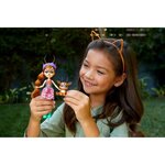 Enchantimals poupée gabriela gazelle 15 cm et relais