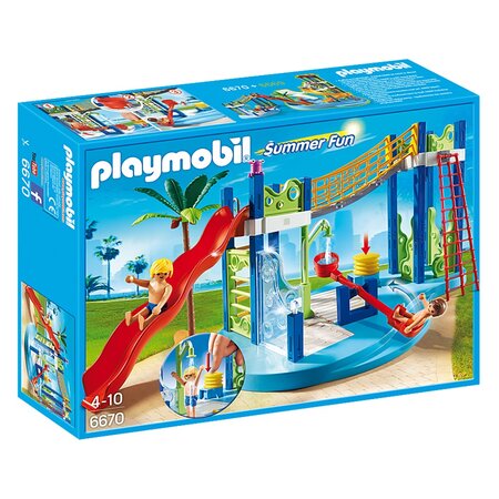 Playmobil 6670 summer fun - aire de jeux aquatique