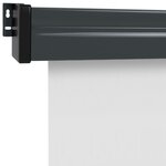 vidaXL Auvent latéral de balcon 160x250 cm Crème