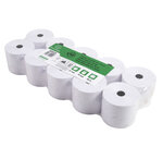 Bobine Pour Machine À Calculer Et Caisse 57x70 Mm - 1 Pli Offset Extra-blanc 60g/m2 - Jet D'encre. - Blanc - X 50 - Exacompta