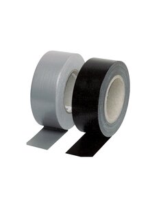 (lot  24 rouleaux) ruban adhésif toile plastifiée gris