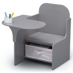 Delta children bureau à chaise mysize gris