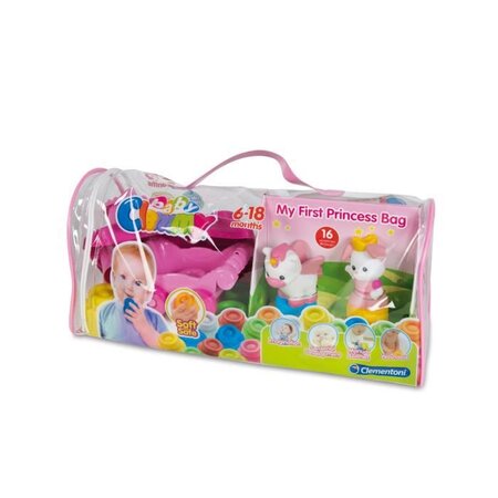 CLEMENTONI Clemmy - Sac souple Princesse - Cubes souples