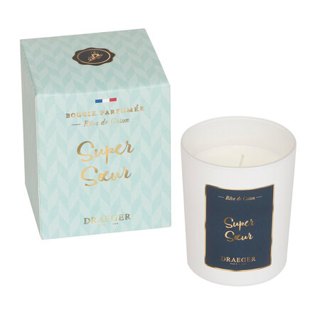 Bougie Cadeau - Super Sœur - Draeger paris