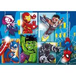 CLEMENTONI - 24768 - 2x20 pieces - Marvel Superhero