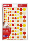 P60F 6900 Gommettes Enlevables Camaieu Ass