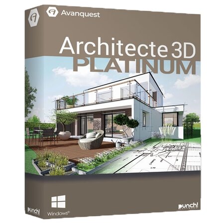 Architecte 3d platinum 22 - licence perpétuelle - 1 pc - a télécharger