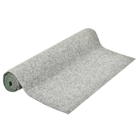 vidaXL Gazon artificiel avec picots 4x1 m Gris