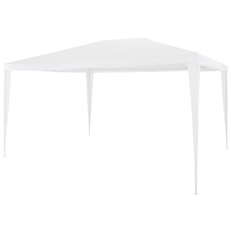 vidaXL Tente de réception 3x4 m Blanc