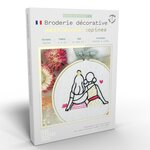 Coffret DIY - Broderie décorative - Meilleures Copines