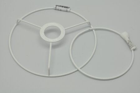 Ens. armature abat-jour conique Ø40 Ø20 cm