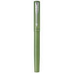 PARKER VECTOR XL Stylo plume  laque verte métallisée sur laiton  plume moyenne  encre bleue  Coffret cadeau