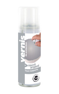 Vernis nacré argent Spray 125 ml