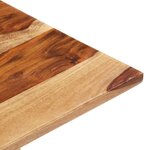 vidaXL Dessus de table Bois solide 15-16 mm 60x100 cm