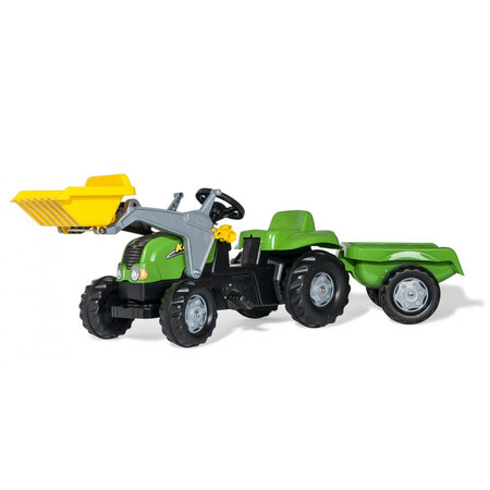 Tracteur a pedales + remorque rollyKid-X