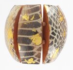 Bracelet python doré