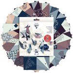 Pochette de 60 feuilles Origami 3 formats animaux de la forêt
