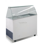 Vitrine a glace 6 x 5 l corsica - combisteel - r290 - acier inoxydable231 909x644x1229mm