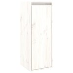 vidaXL Meubles TV 5 Pièces Blanc Bois massif de pin