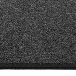 vidaXL Tapis de couloir Anthracite 50x300 cm