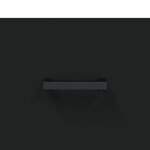 vidaXL Buffet noir 69 5x34x90 cm bois d'ingénierie