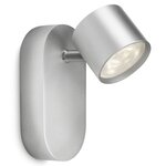 Philips - spot chambre star led h8 cm - gris