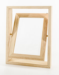 Cadre double-face pivotant 20 x 15 cm
