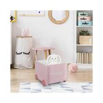 Bac de rangement chariot pour enfant