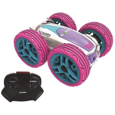 Exost - 360 mini flip rose - voiture télécommandée - echelle 1:34
