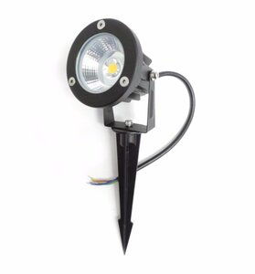Spot led extérieur à piquer ip65 6w cob - blanc neutre 4000k - 5500k - silamp