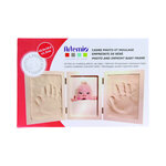 Kit moulage empreinte de bébé + Cadre photo 43 5x19 5 cm