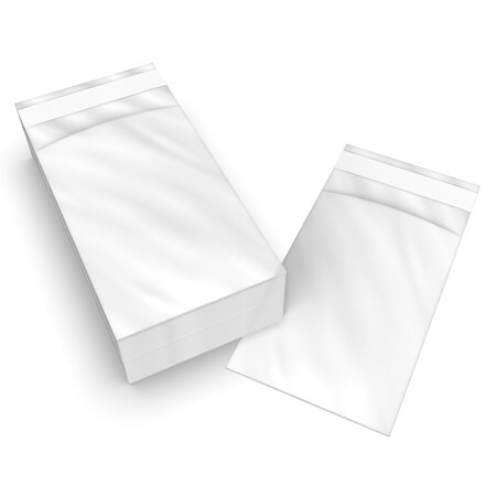 Lot de 500 sac cellophane transparent 100x65 mm