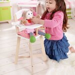 Hape chaise haute pour poupée e3600