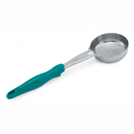 Cuillère spoodle® ronde perforée couleur vert ø 9 3 cm - pujadas -  - inox0.175