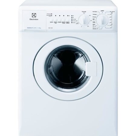 Lave-linge hublot compact electrolux ewc1051 - 3 kg - 1000 trs/min -blanc