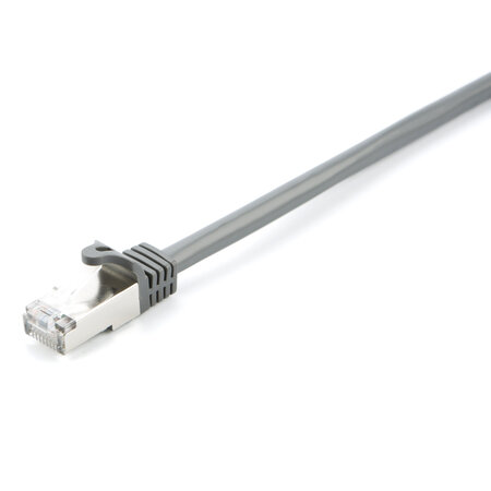 V7 câble réseau blindé cat6 stp 01m gris