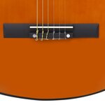 vidaXL Guitare classique pour débutants 4/4 39" Tilleul