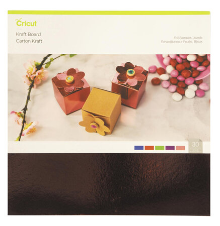 Cricut Explore/Maker : 30 Feuilles Carton Kraft 30 5 cm Assortiment