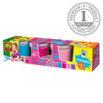 Ses creative lot de 4 pots de peinture a doigts girly - 4 couleurs - 150ml