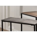 Rousseau Ensemble de tables d'appoint 3 Pièces Triplex Métal Multicolore